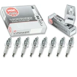 8 Pcs Ngk V-power Spark Plugs For 1975-1977 Dodge W100 6.6l 7.2l V8 - Engine Fu. Fixed Price $32.97.